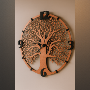 Zegar ścienny ażurowy „Drzewo Życia” 42cm